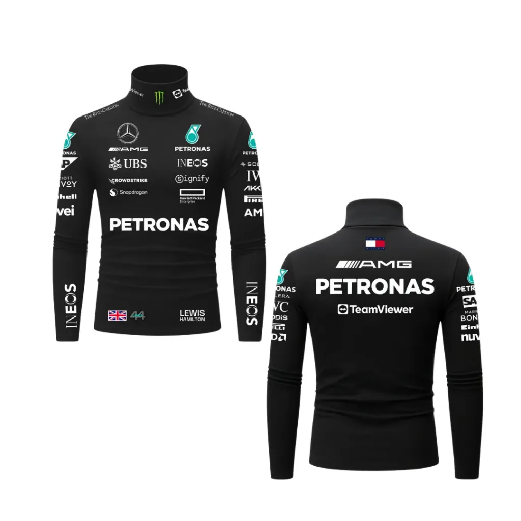 Lewis Hamilton Mercedes Compression Shirt - 2025