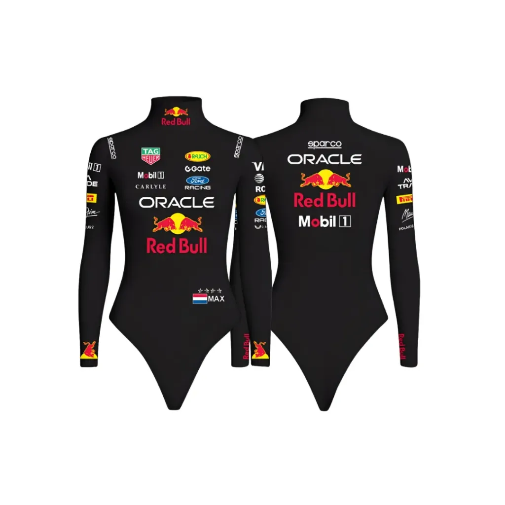 Max Verstappen Black Bodysuit - 2026