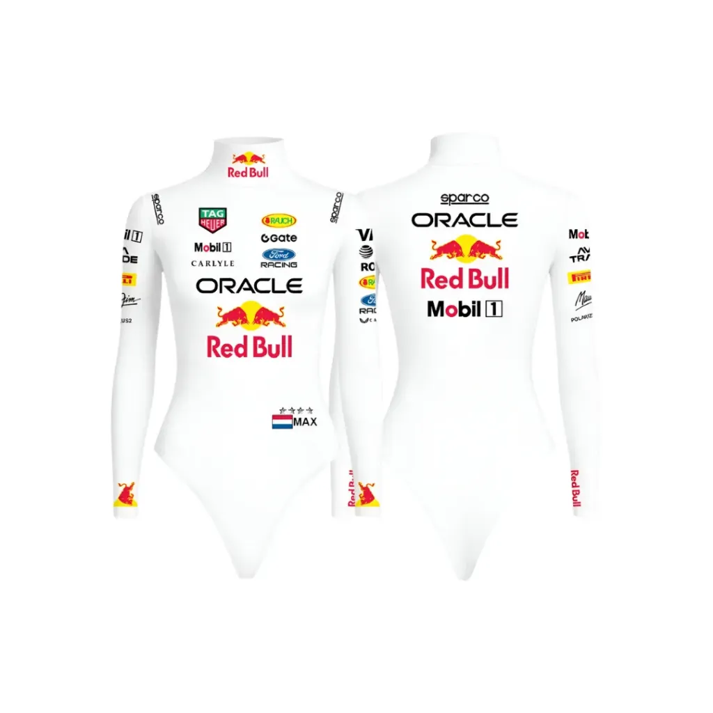 Max Verstappen White Bodysuit - 2026