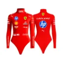 Ferrari Red F1 Bodysuit