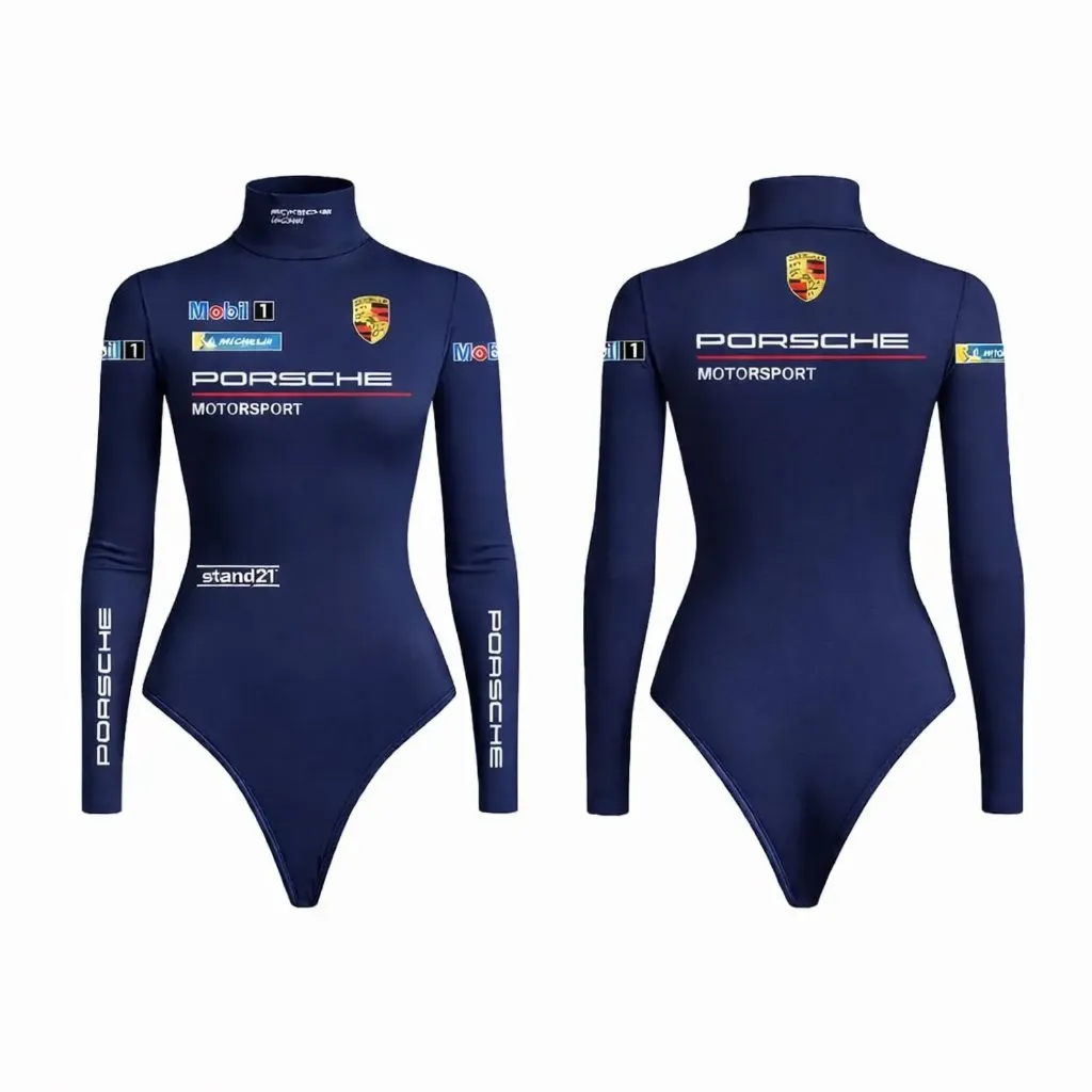 Porsche Blue Bodysuit - 2025