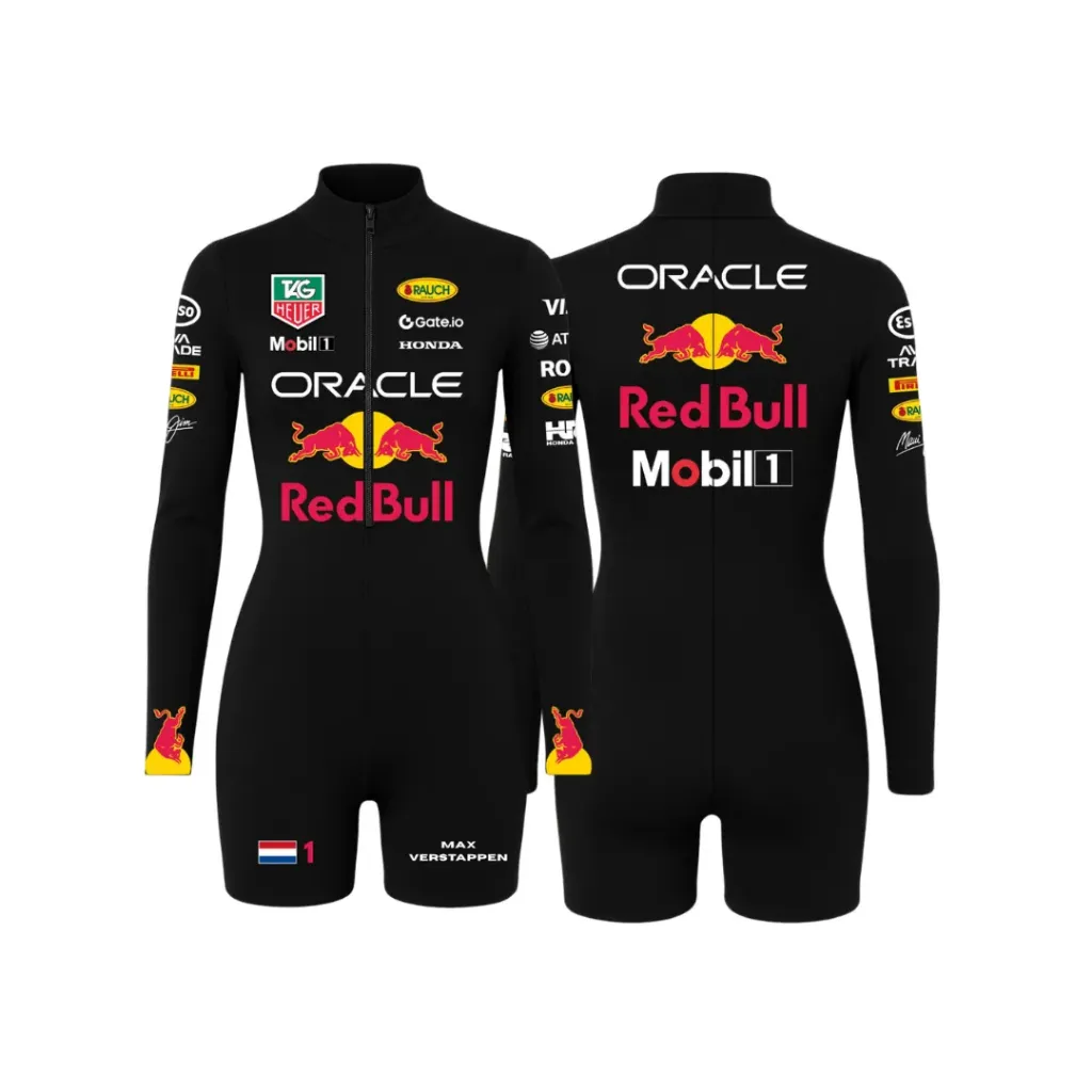 Max Verstappen Black Jumpsuit - 2025