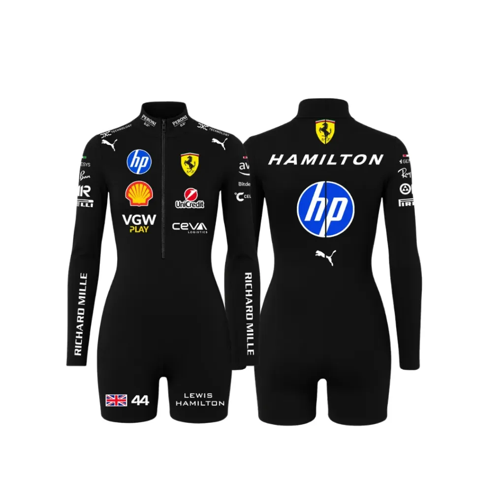 Ferrari Black F1 Jumpsuit