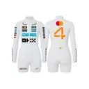 Lando Norris McLaren White Jumpsuit - 2025